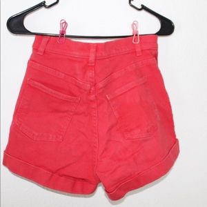 High waisted shorts